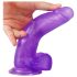 Lovetoy - dildo imukupilla - 20 cm - violetti
