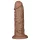 Lovetoy Chubby - realistinen dildo imukupilla - 25 cm - luonnollinen