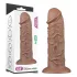 Lovetoy Chubby - realistinen dildo imukupilla - 25 cm - luonnollinen