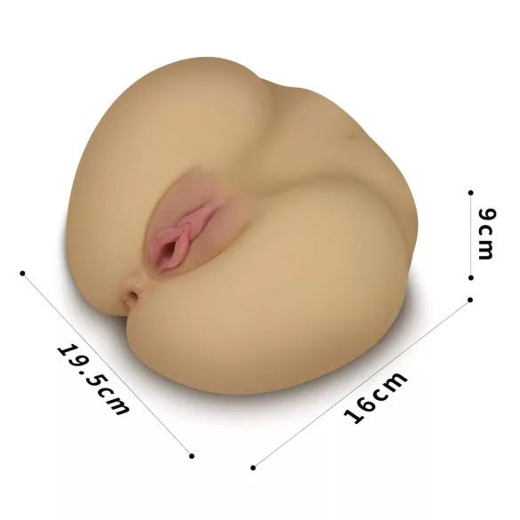 Lovetoy Streetgirl's - tekopillu ja tekoperse torso - luonnollinen