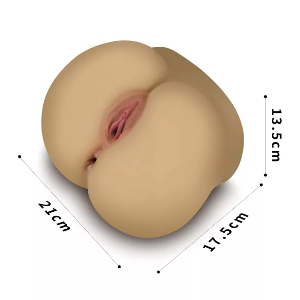 Lovetoy Streetgirl's 4 - tekopillu ja -perse torso (ihonvärinen)