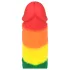 Lovetoy Prider - realistinen dildo - 19 cm - sateenkaari