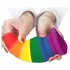 Lovetoy Prider - anustappi - 15 cm - sateenkaari