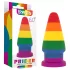Lovetoy Prider - anustappi - 15 cm - sateenkaari