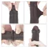 Lovetoy Sliding-Skin - kaksikerroksinen dildo - 18 cm - ruskea