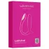 Lovense Lush Anal - Sovelluksella ohjattava anaalivibraattori, LED-valoilla - pinkki