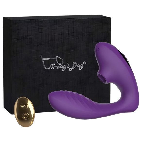 Tracy's Dog 2 - Ilma-aaltovibraattori 2in1 (violetti)