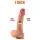 FeelSkin - realistinen dildo - ihovärinen 17,8 cm