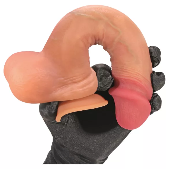 FeelSkin - realistinen dildo - ihovärinen 17,8 cm