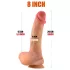 FeelSkin - ultra-realistinen kivesdildo - luonnonväri (21 cm)