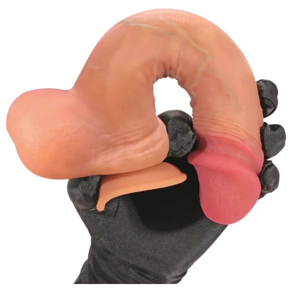FeelSkin - erittäin realistinen dildo (luonnonväri, 21 cm)