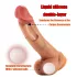 FeelSkin - erittäin realistinen kivesdildo - luonnonvärinen (18,5 cm)