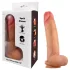 FeelSkin - erittäin realistinen kivesdildo (naturaali, 22 cm)