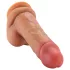 FeelSkin - ultra‑realistinen kivesdildo (nude, 12,5 cm)