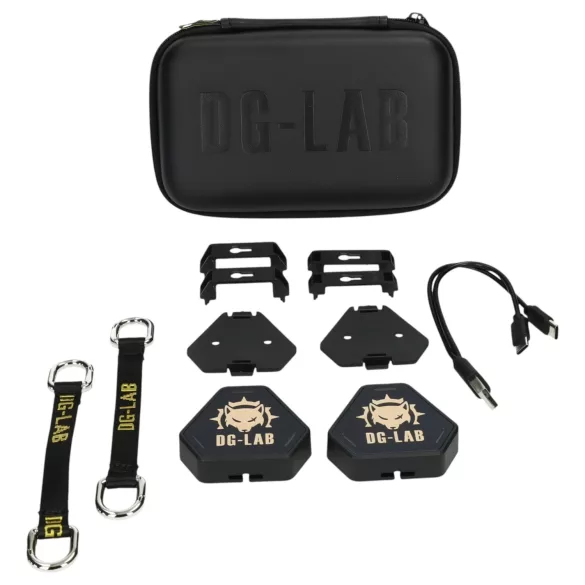 DG-LAB PawPrints - langaton anturipainike (musta) - 2 kpl