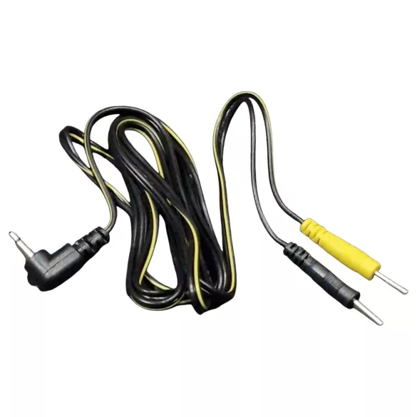 DG-LAB - elektrodijohto 2,5 mm:n jakkiliittimestä 2 mm:n nastoihin (musta)