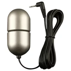   DG-LAB Matte Steel - kaksinapainen, ovaali teräselektrodi (hopea)