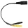 DG-LAB - elektrodijakaja 2,5 mm:n liittimestä 2 mm:n liittimeen (musta)