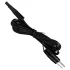DG-LAB - 2 mm elektrodin jatko- ja jakokaapeli (musta)