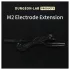 DG-LAB - 2 mm elektrodin jatko- ja jakokaapeli (musta)