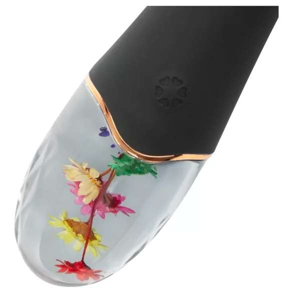 LOVISS Flower Amber - G-pistevibraattori (musta)