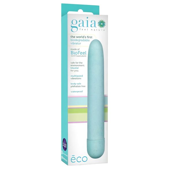 Gaia Eco L - ympäristöystävällinen sauvavibraattori (sininen) - iso