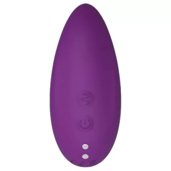 Vibeconnect - ladattava klitoriskiihotin - vesitiivis - violetti