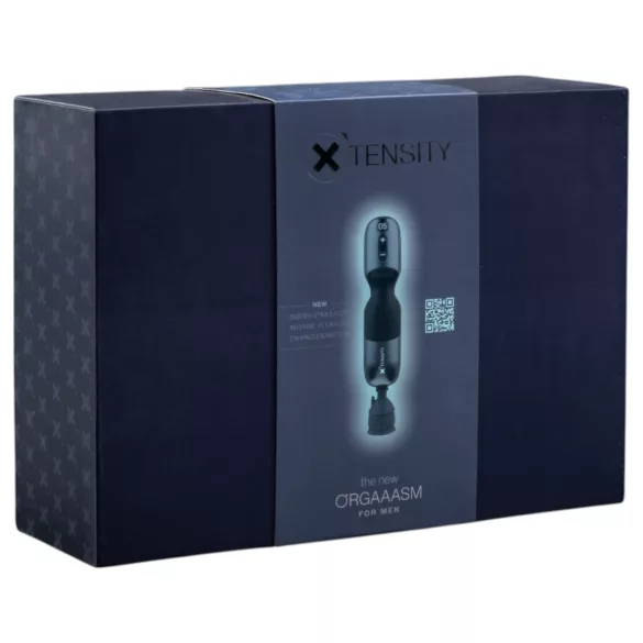 Xtensity 1 - masturbaattori alipaineella ja pulssilla - musta