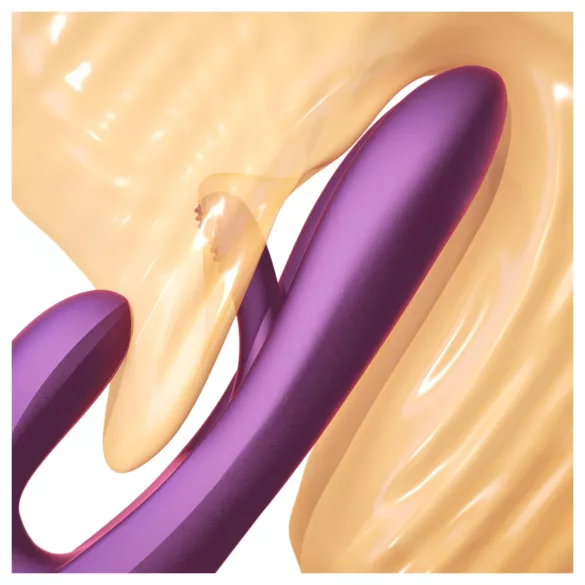 Honey Play Box Terri - Sovelluksella ohjattava klitoriskiihotinvarrella varustettu vibraattori (liila)