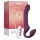 Honey Play Box Bliss - strap-on vibraattori pyörivillä helmillä - violetti