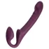 Honey Play Box Bliss - strap-on vibraattori pyörivillä helmillä - violetti