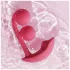 Honey Play Box Melody - Sovelluksella ohjattava helmikoristeinen 2-in-1-vibraattori (punainen)