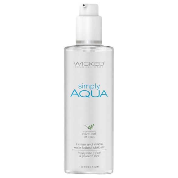 Wicked Simple Aqua - vesipohjainen vegaaninen liukuvoide 120ml