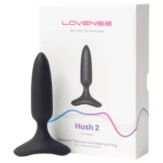   LOVENSE Hush 2 XS - ladattava pieni anaalivibraattori (25 mm) - musta