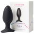 LOVENSE Hush 2 L - ladattava anaalivibraattori (57mm) - musta