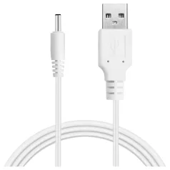 LELO - USB-laturi 5V - latauskaapeli - valkoinen
