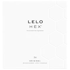 LELO Hex Original - kondomi - ohut lateksi - 36 kpl