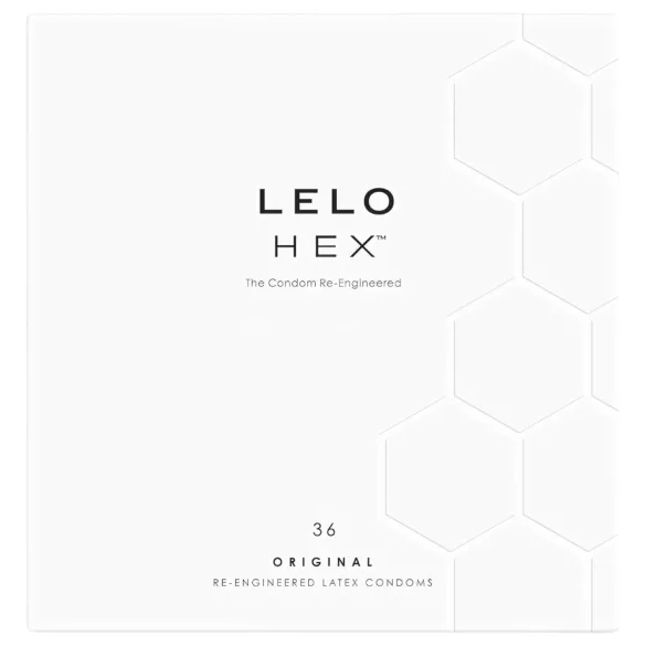 LELO Hex Original - kondomi - ohut lateksi - 36 kpl