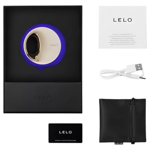 LELO Ora 3 - suuseksisimulaattori ja klitoriskiihotin (sininen)