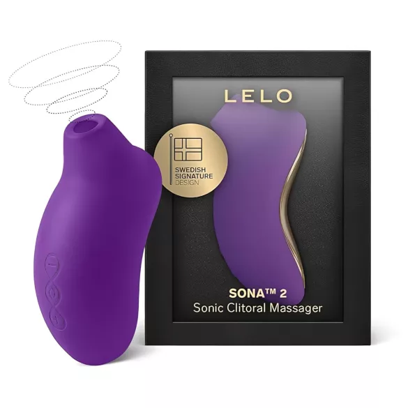 LELO Sona 2 - klitoriskiihotin - ääniaalloilla - violetti