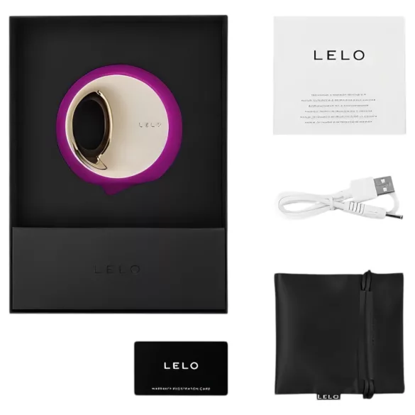 LELO Ora 3 - suuseksin simuloiva klitorisvibraattori - violetti