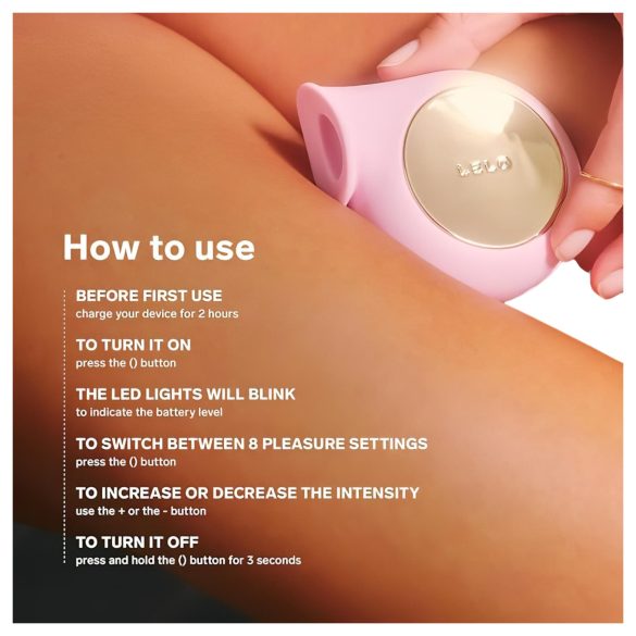 LELO Sila - klitorisvibraattori - ääniaallot - vedenkestävä - turkoosi