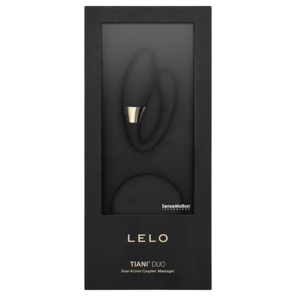 LELO Tiani Duo - parivibraattori - silikoni - musta