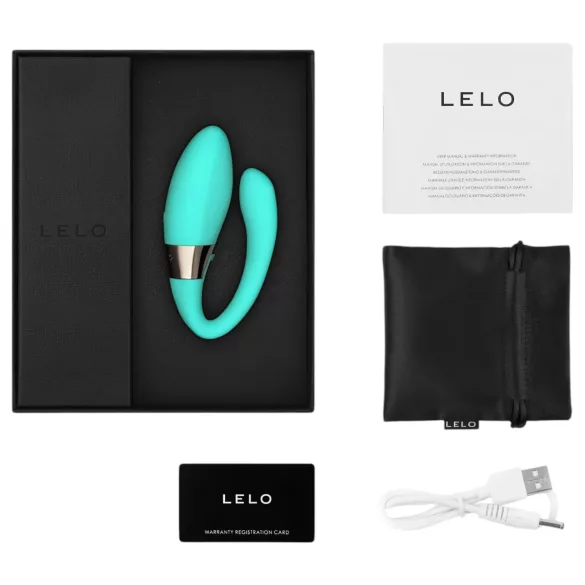 LELO Tiani Harmony - parivibraattori kauko-ohjattava ladattava turkoosi