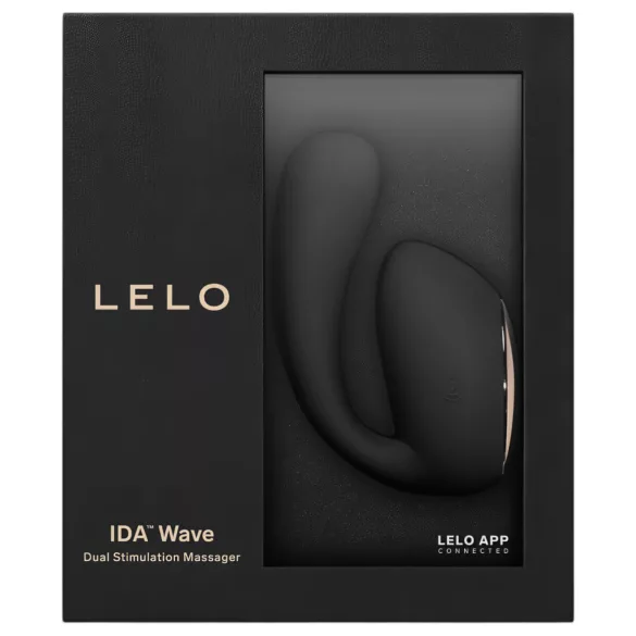 LELO Ida Wave - älykäs vibraattori - ladattava, pyörivä, värisevä - musta