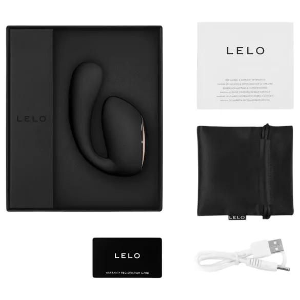 LELO Ida Wave - älykäs vibraattori - ladattava, pyörivä, värisevä - musta