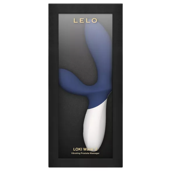 LELO Loki Wave 2 - ladattava vedenkestävä eturauhasvibraattori - sininen