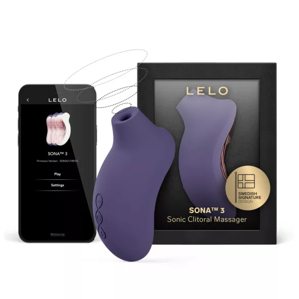LELO Sona 3 - klitoriskiihotin ääniaalloilla - violetti