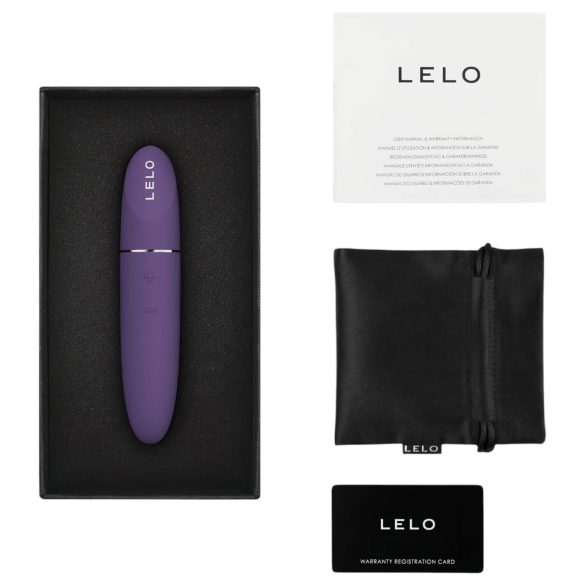 LELO Mia 3 - huulipuna vibrattori - matkamalli - violetti