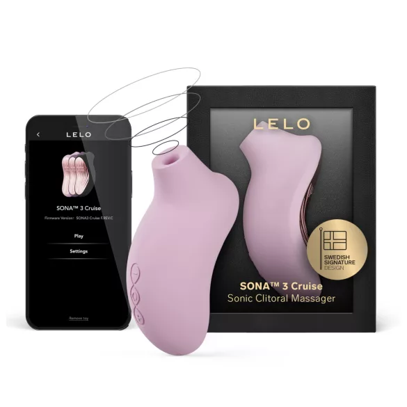 LELO Sona 3 Cruise - klitoriskiihotin - ääniaalto - pinkki